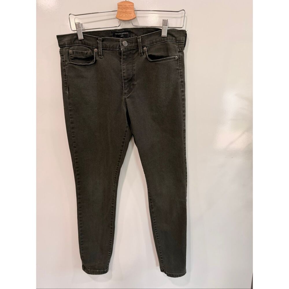 Banana Republic Skinny Jeans Charcoal Sz 29